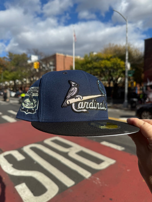St Louis Cardinals Busch Stadium Final Season Light Navy/Black 59Fifty New Era