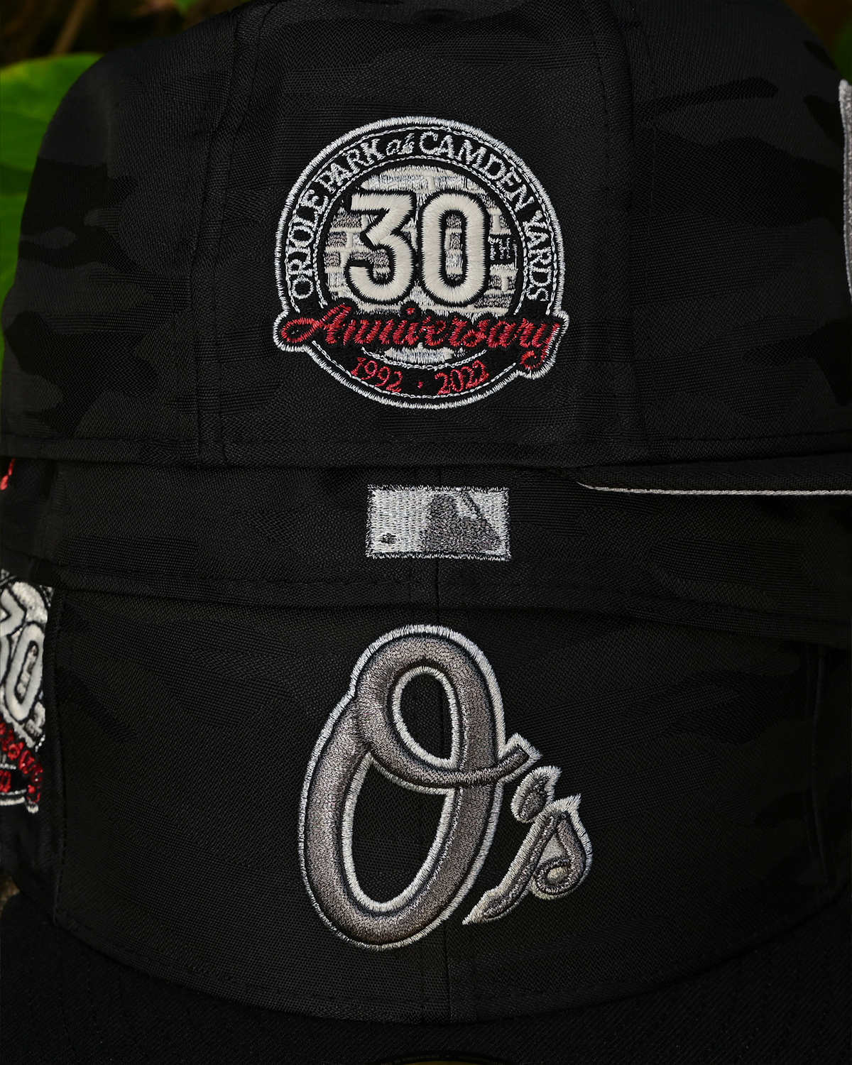 Baltimore Orioles 30th Anniversary Black Camo/Black 59Fifty New Era