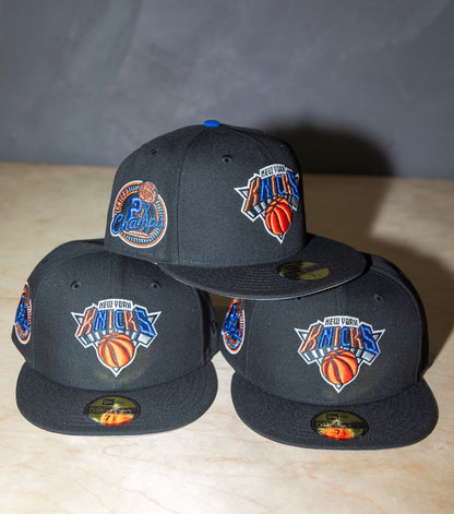 PRE-ORDER! New York Knicks 2x Champs Black 59Fifty New Era