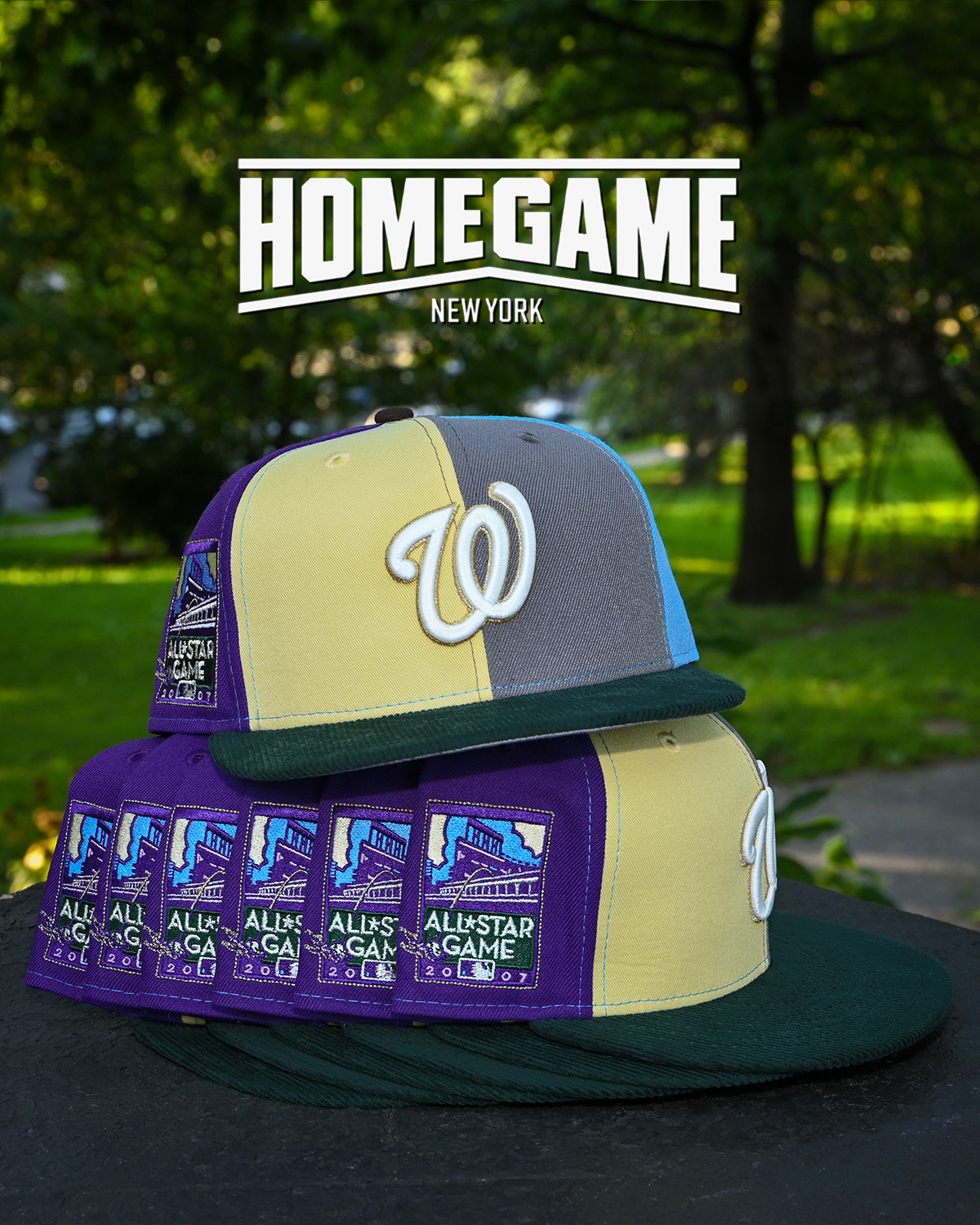 Washington Nationals 2007 All Star Game Multi 59Fifty New Era