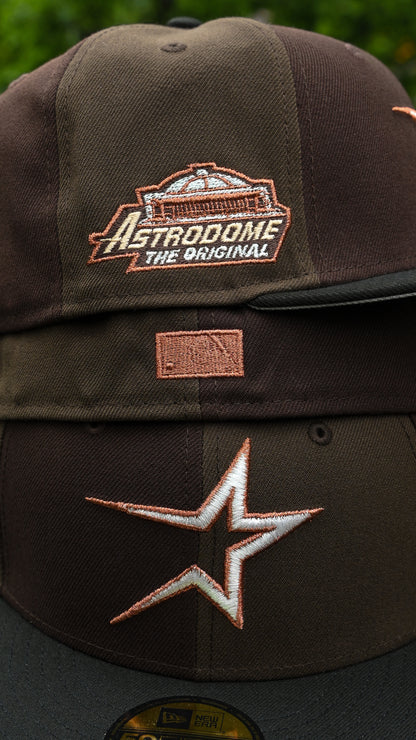 Houston Astros Astrodome Original Walnut/Black 59Fifty New Era