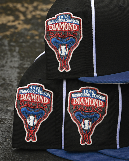 Arizona Diamondbacks 1998 Inaugural Season Black/Indigo 59Fifty New Era
