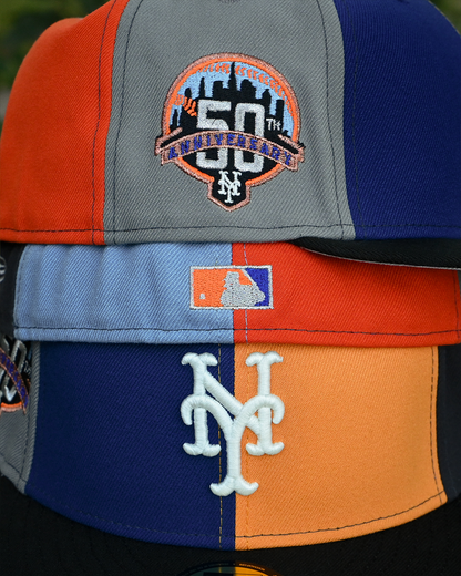 New York Mets 50th Anniversary Multi/Black 59Fifty New Era