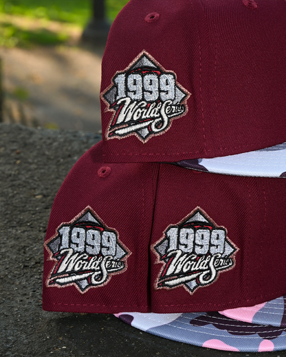 Atlanta Braves 1999 World Series Maroon/Camo 59Fifty New Era