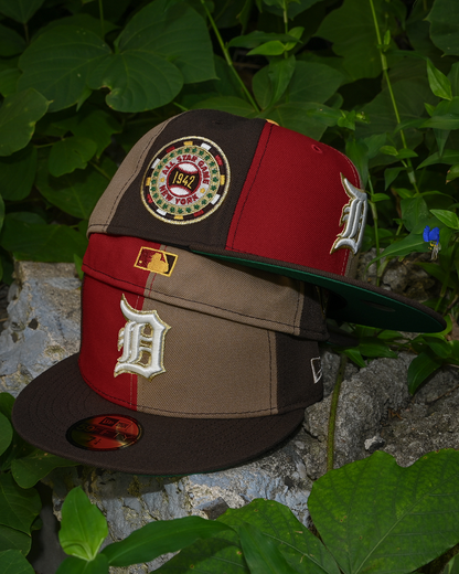 Detroit Tigers 1942 All Star Game Red/Khaki/Walnut 59Fifty New Era
