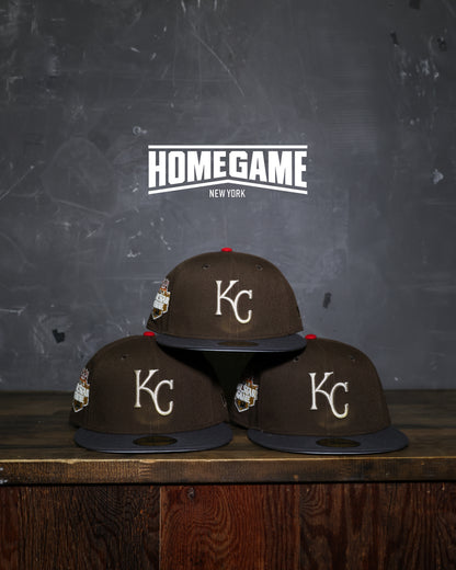 Kansas City Royals 2012 All Star Game Walnut/Dark Graphite 59Fifty New Era