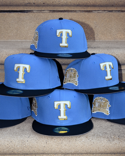 Texas Rangers Final Season Air Force Blue/Black 59Fifty New Era