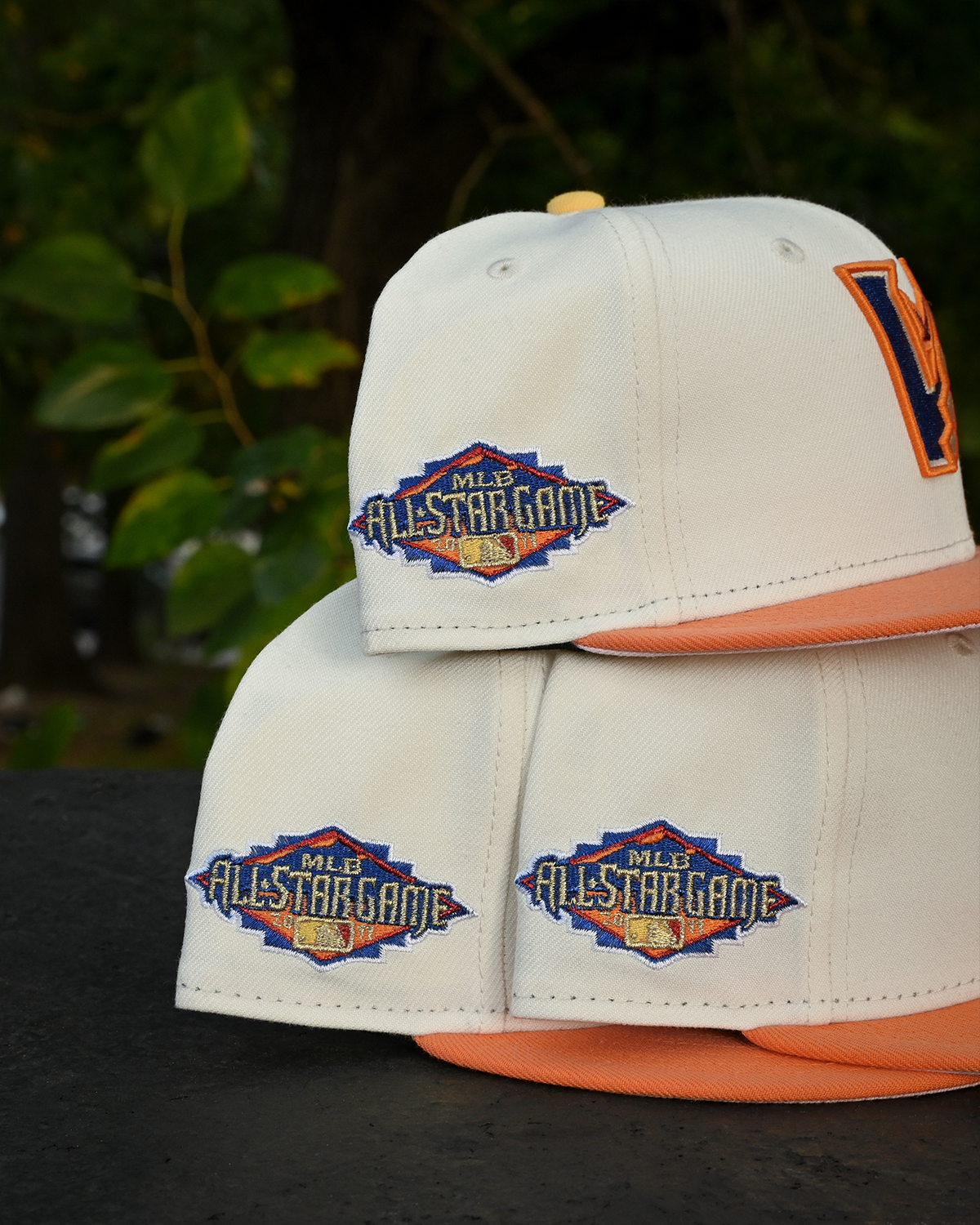 Arizona Diamondbacks 2011 All Star Games Chrome White/Orange Popsicle 59Fifty New Era