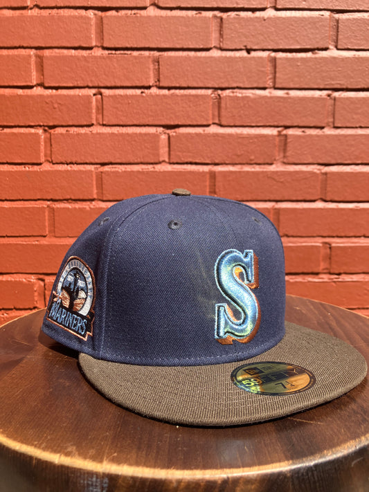 Seattle Mariners 30th Anniversary Nightshift Navy/Walnut 59Fifty New Era