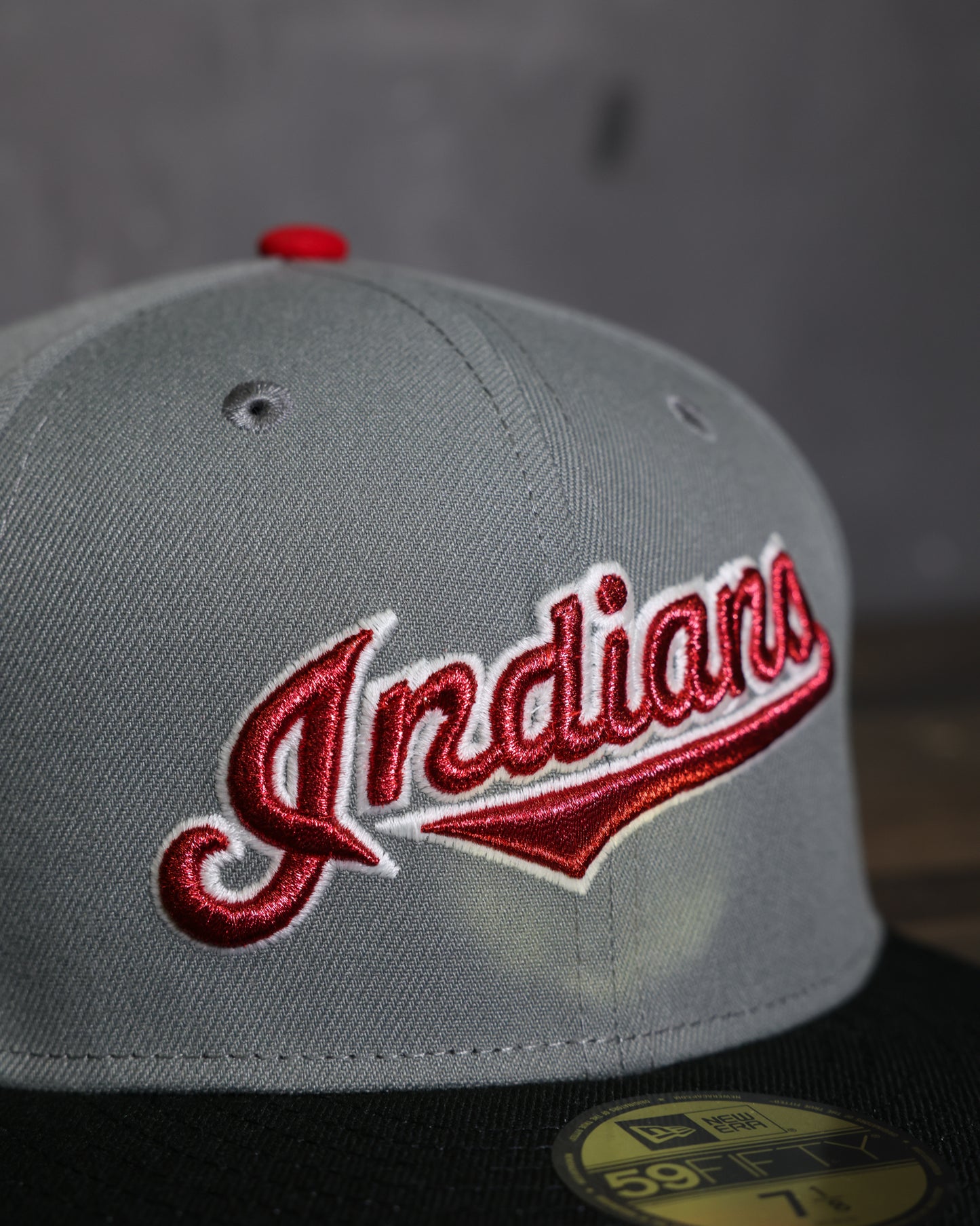 Cleveland Indians 1997 World series Dark Graphite/Black 59Fifty New Era