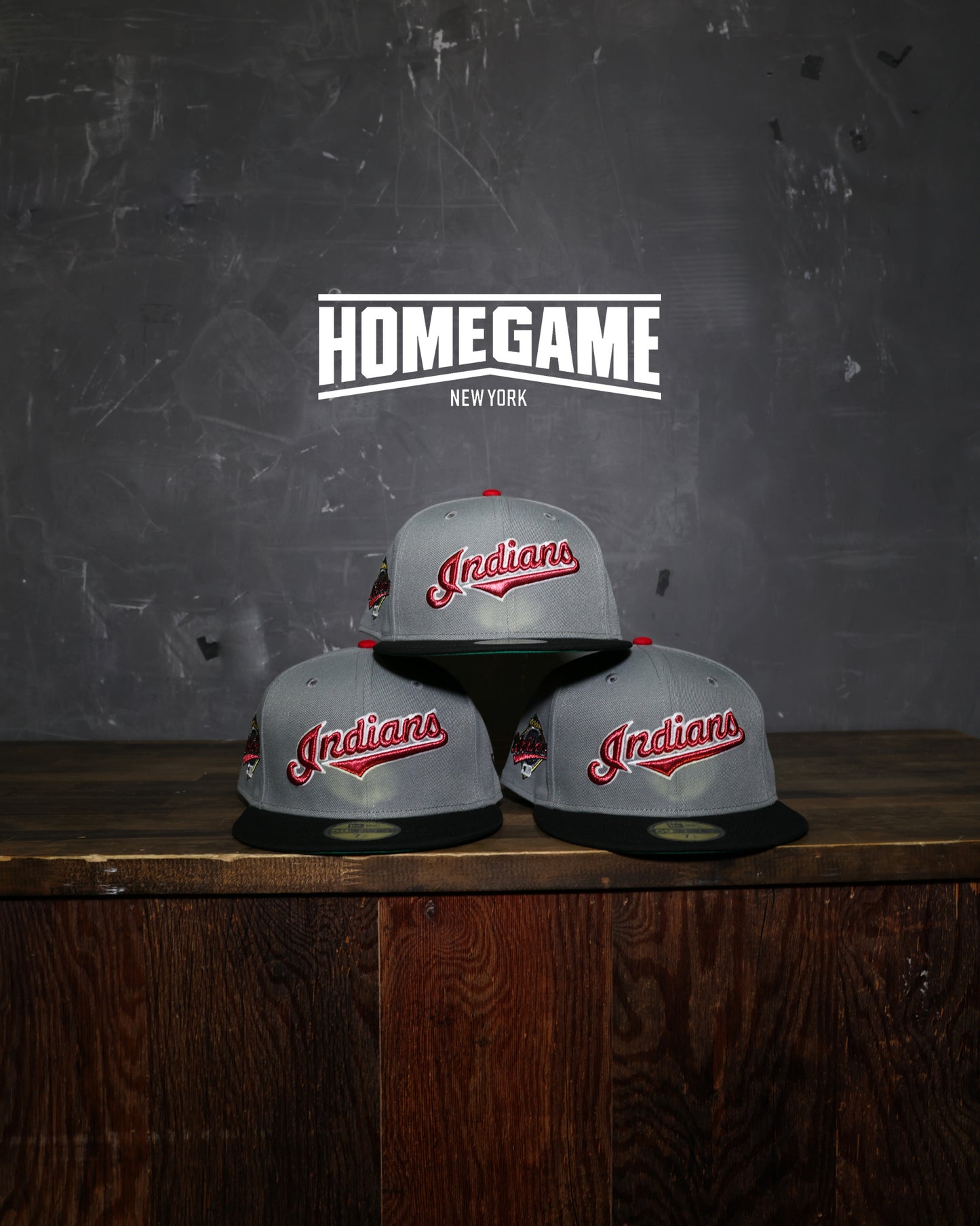 Cleveland Indians 1997 World series Dark Graphite/Black 59Fifty New Era