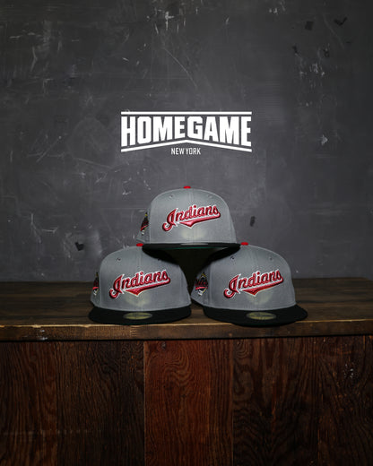Cleveland Indians 1997 World series Dark Graphite/Black 59Fifty New Era