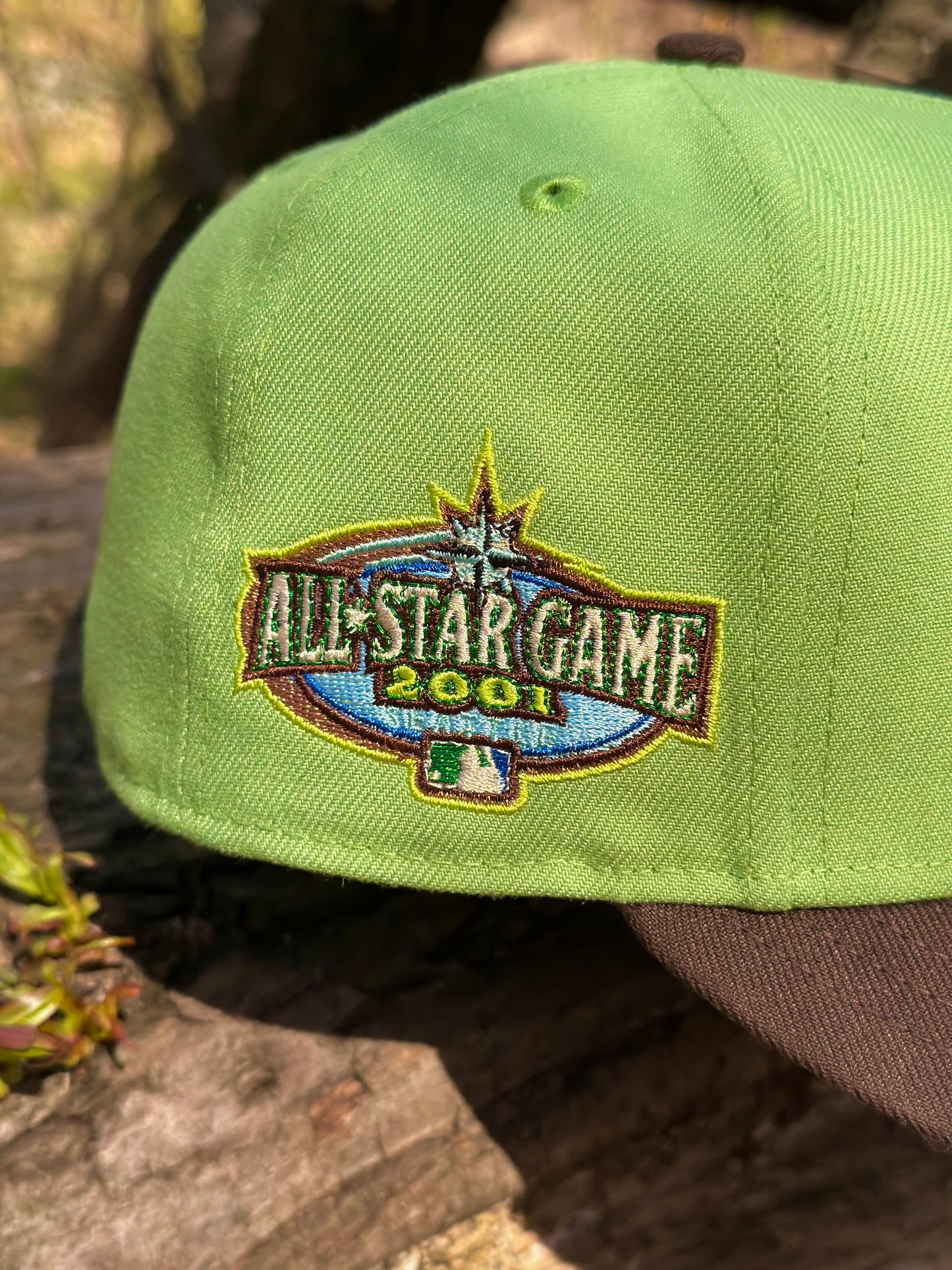 Seattle Mariners 2001 All Star Game Lime Green/Walnuts 59Fifty New Era