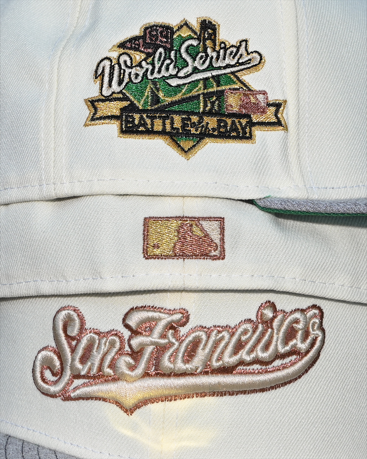 San Francisco Giants 1989 World Series Chrome White/Heather Grey 59Fifty New Era