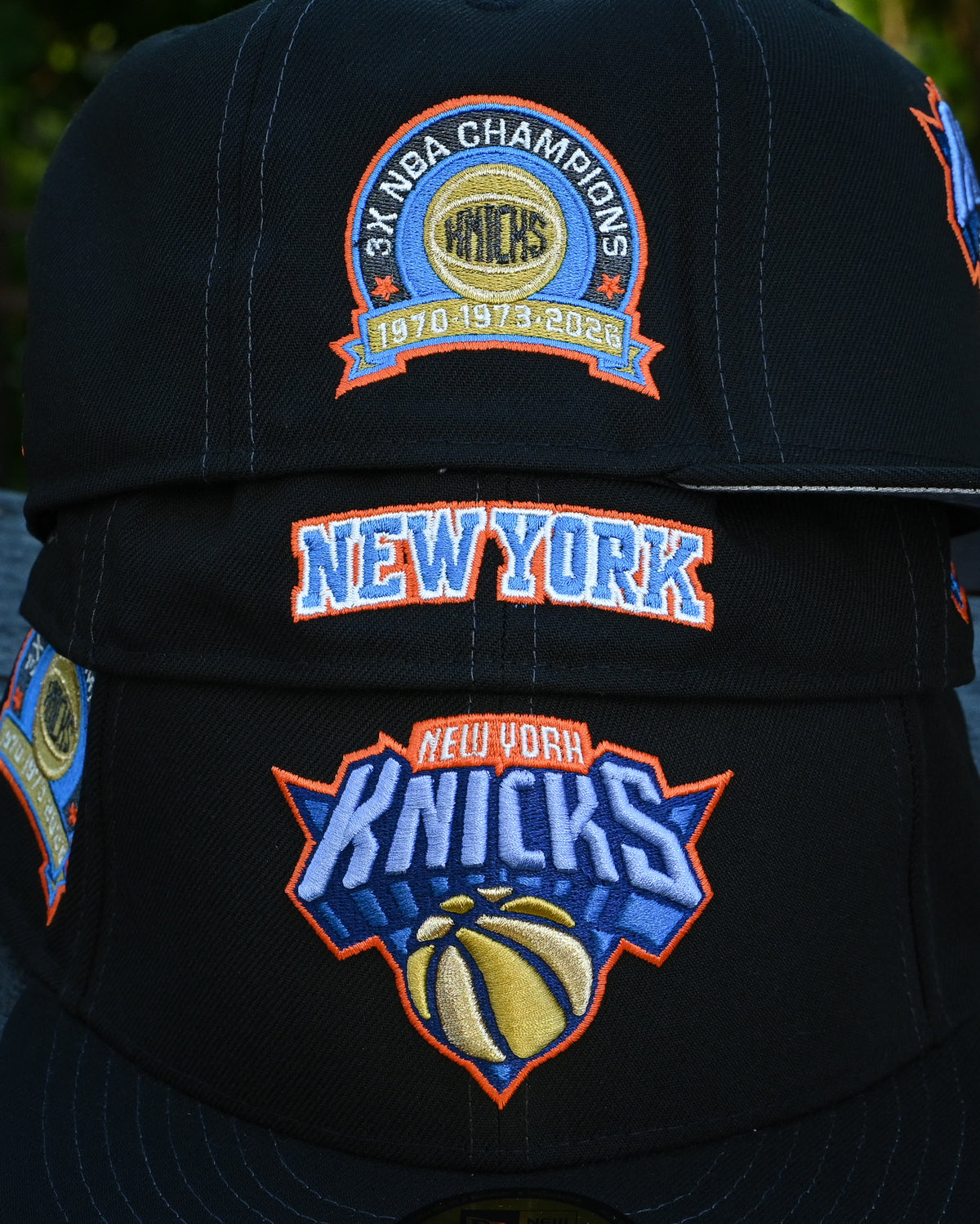 New York Knicks 3x NBA Champion Black 59Fifty New Era