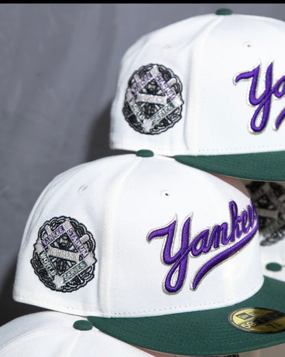 PRE-ORDER! New York Yankees Yankee Stadium Chrome White/Dark Green 59Fifty New Era