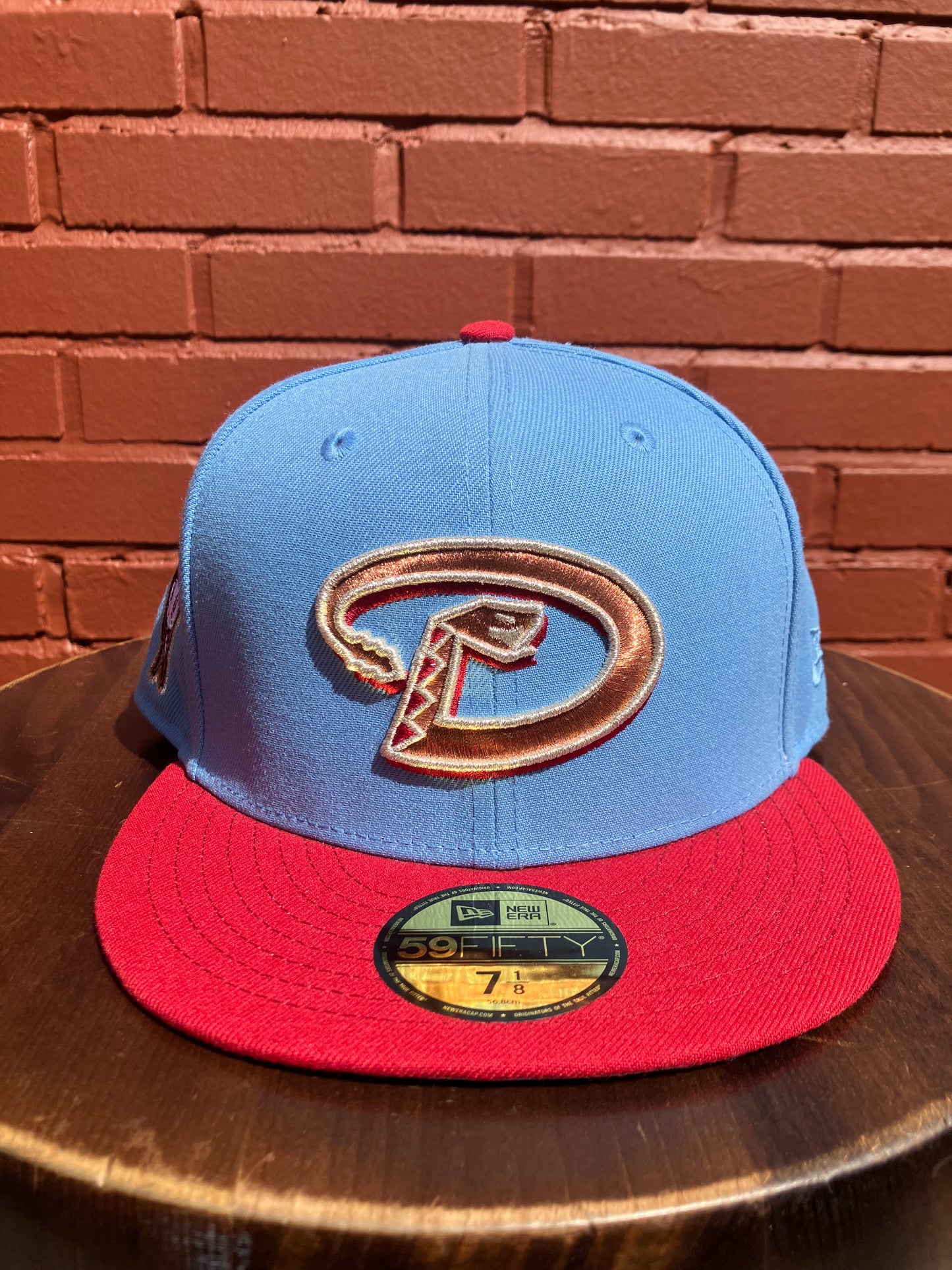 Arizona Diamondbacks 1998 Inaugural Season Sky Blue/Pinot Red 59Fifty New Era