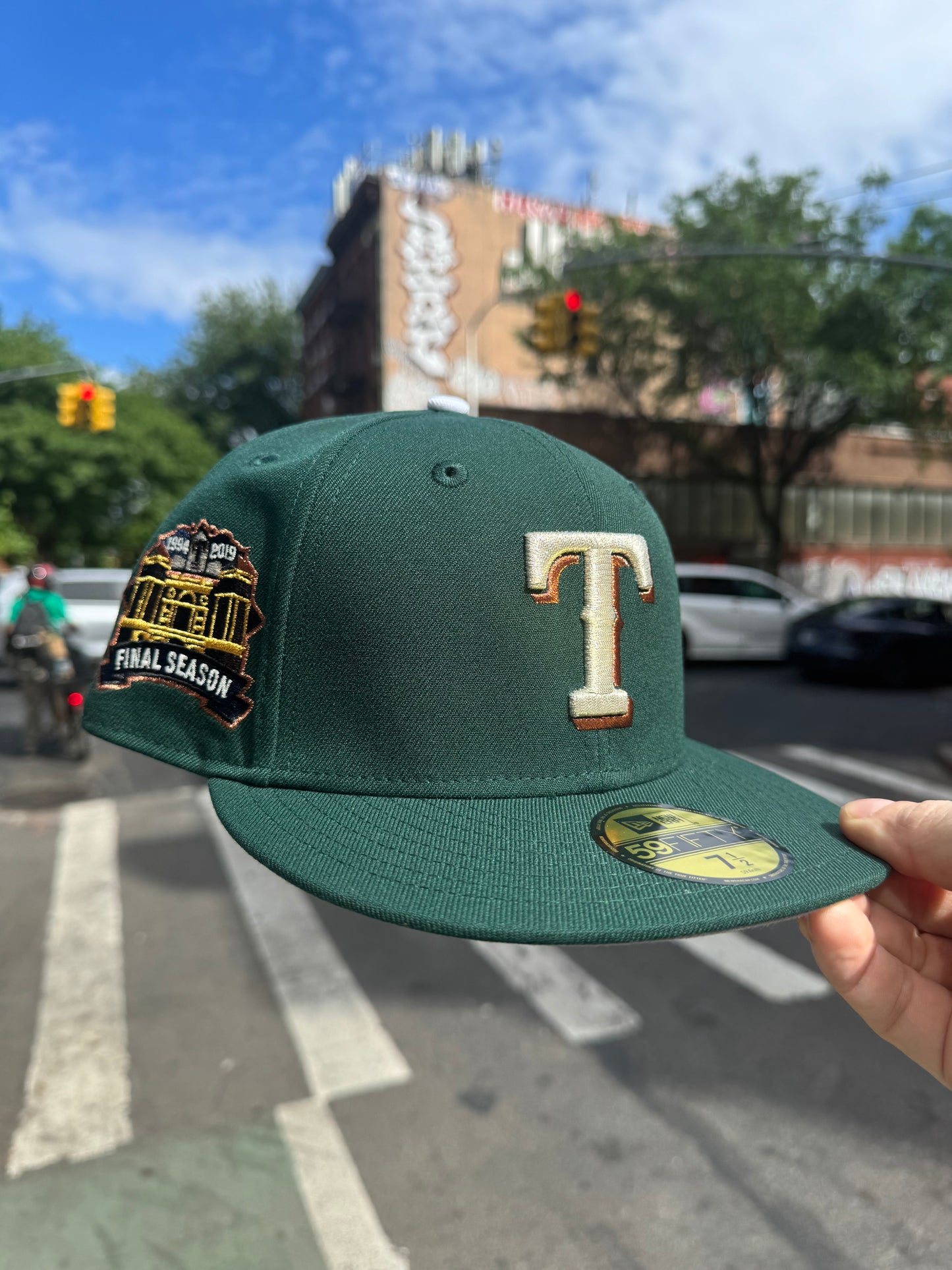 Texas Rangers Final Season Forest Green 59Fifty New Era