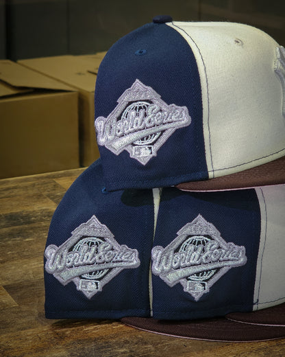 New York Yankees 1996 World Series Chrome White/Navy/Brown New Era