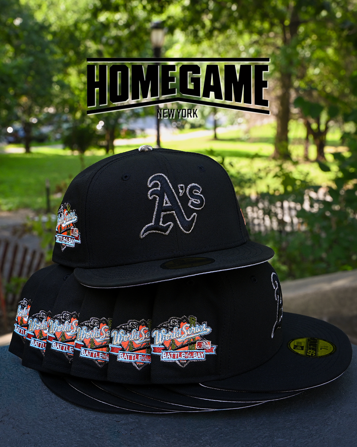 PRE-ORDER! Oakland Athletics 1998 World Series Black 59Fifty New Era