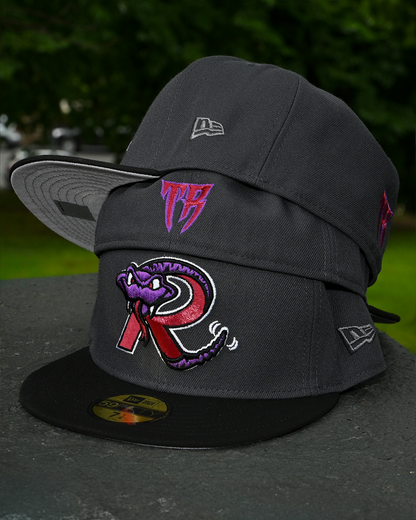 Wisconsin Timber Rattlers Dark Graphite/Black 59Fifty New Era