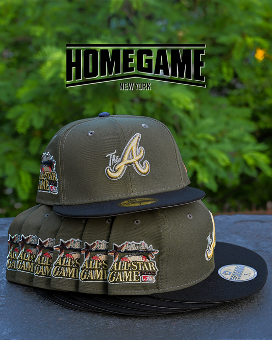 PRE-ORDER Atlanta Braves 2000 All Star Game Olive/Black 59Fifty New Era