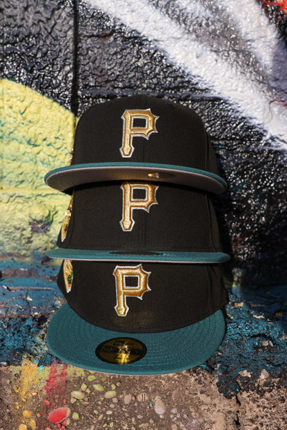 Pittsburgh Pirates 1959 All Star Game Black/Pine Needle Green 59Fifty New Era