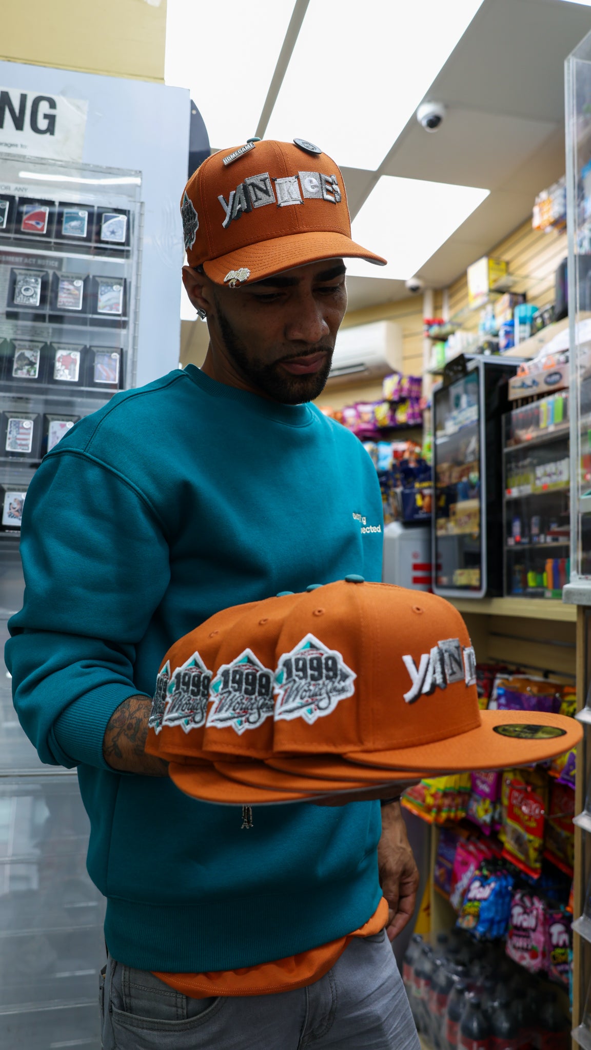 New York Yankees 1999 World Series Rust Orange 59Fifty New Era