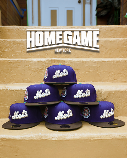 New York Mets 1942 All Star Game Purple/Walnut 59Fifty New Era