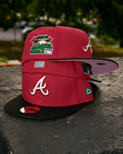 Atlanta Braves 2000 All Star Game Front Door Red/Black 59Fifty New Era
