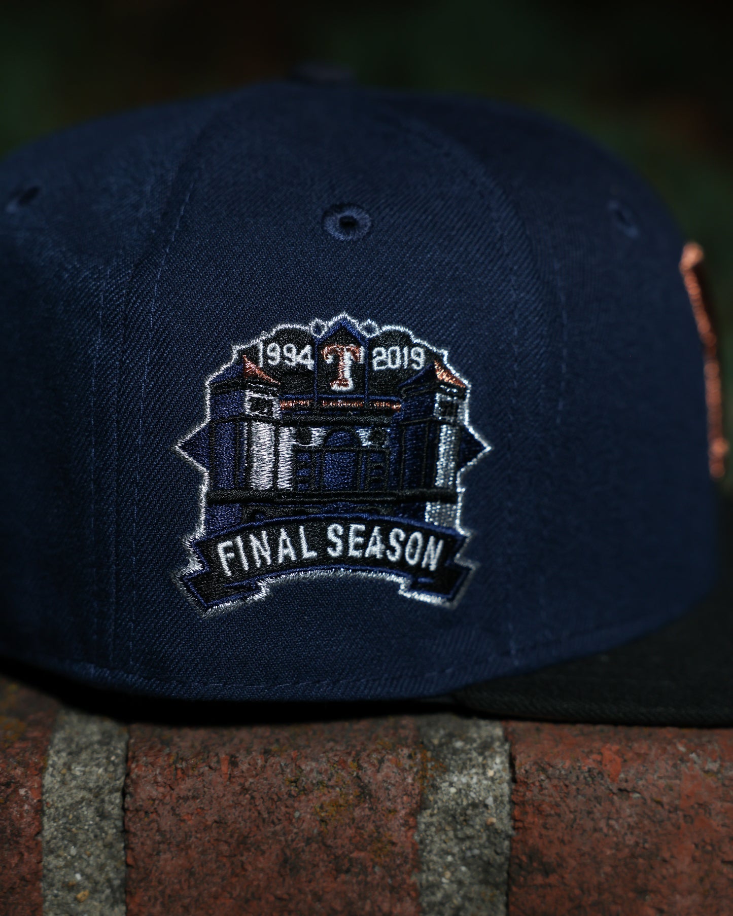 Texas Rangers Final Season Oceanside Blue/Black 59Fifty New Era