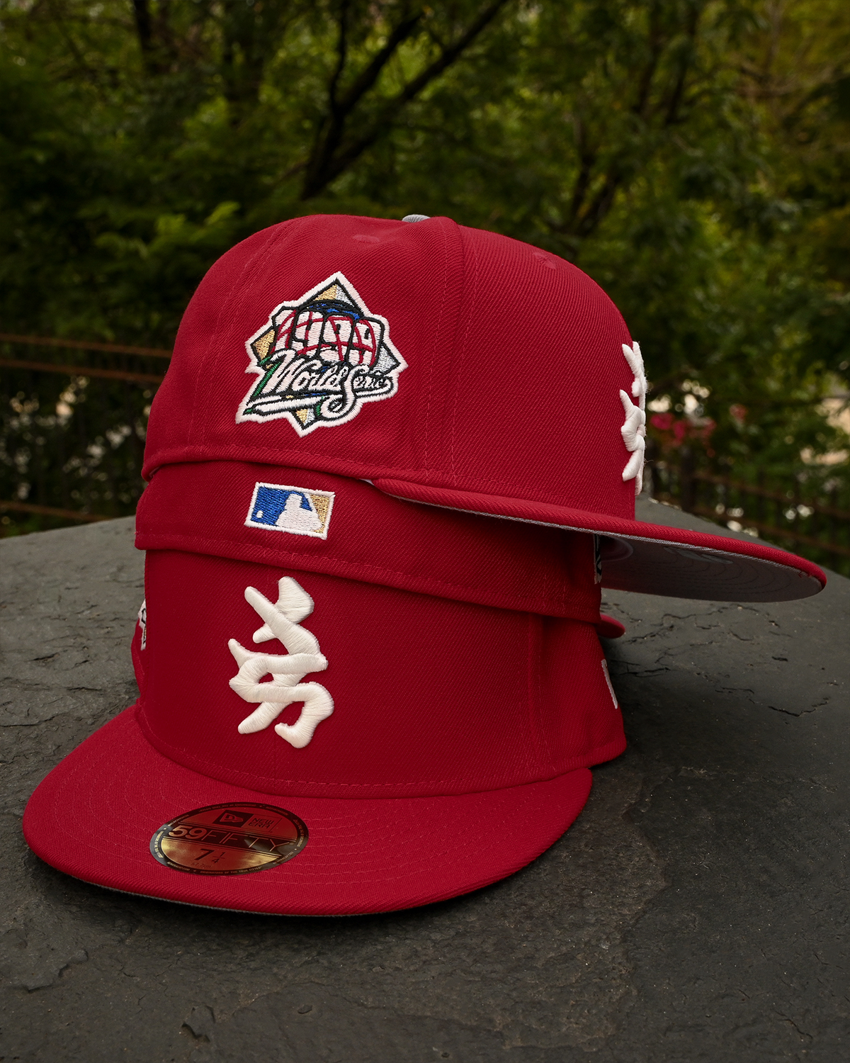 Shock Drop! New York Yankees Kanji 1999 World Series Red 59Fifty New Era