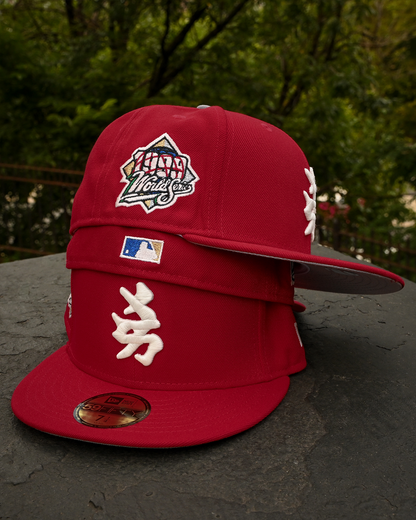 Shock Drop! New York Yankees Kanji 1999 World Series Red 59Fifty New Era