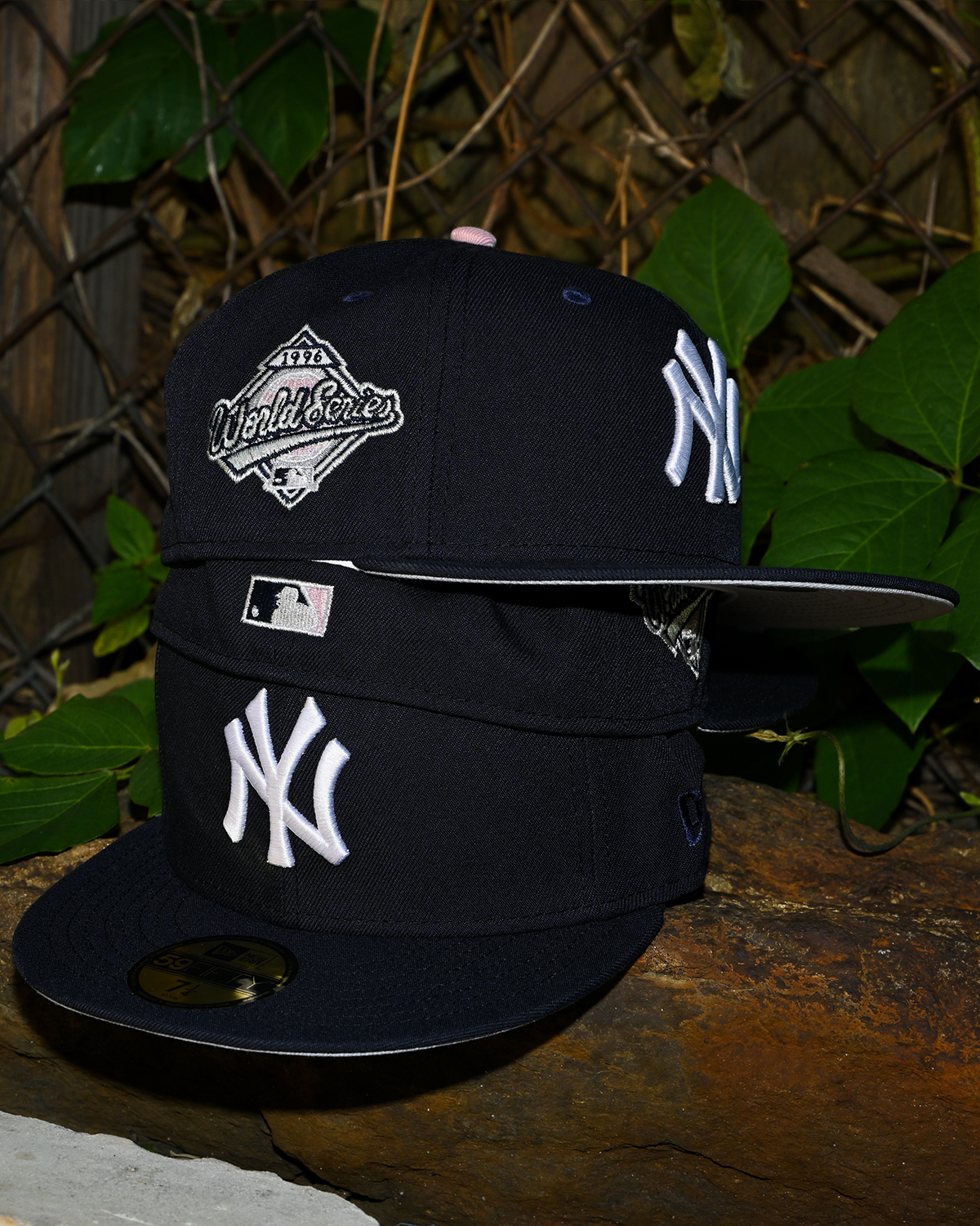 New York Yankees 1996 World Series Navy/Pink 59Fifty New Era