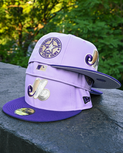 Montreal Expos 1982 All Star Game Tropic Purple/New Orchid 59Fifty New Era
