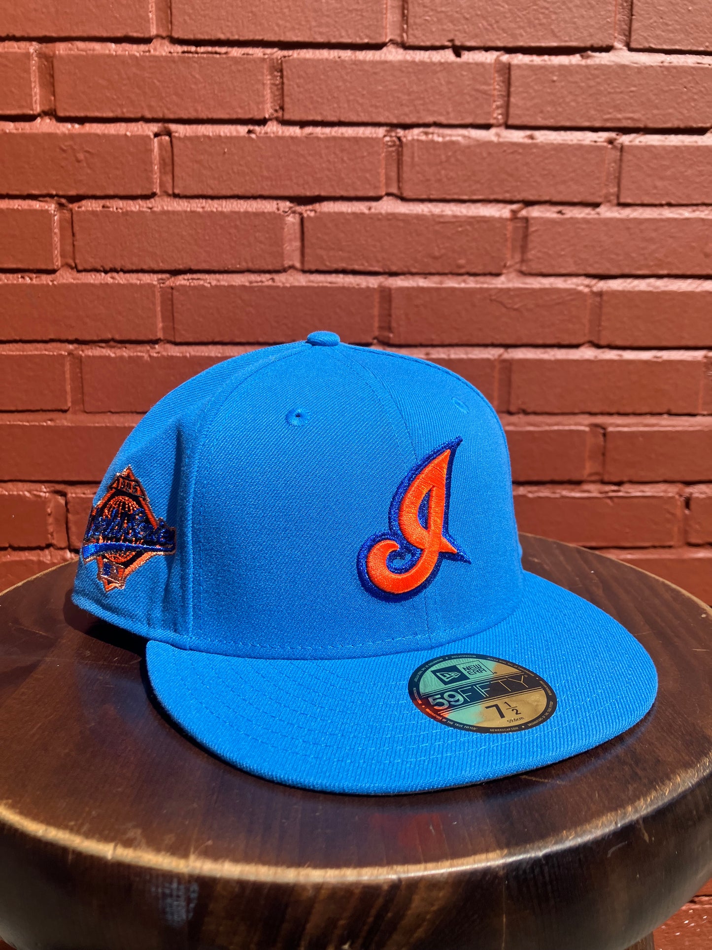 Cleveland Indians 1995 World Series Light Royal 59Fifty New Era