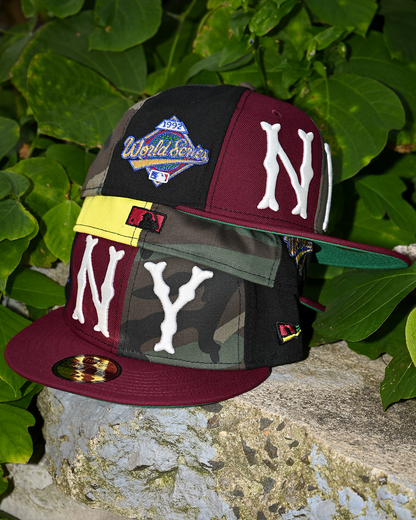 New York Highlanders 1992 World Series Cardinal/Black/Yellow/Woodland Camo 59Fifty New Era