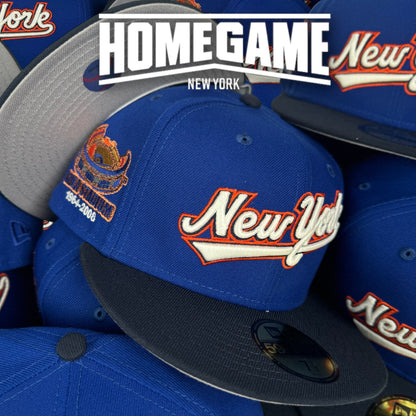 New York Mets Shea Stadium 1964-2008 Royal/Navy 59Fifty New Era