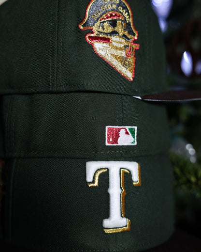 Texas Rangers 1959 All Star Game Dark Sea Weed/Burnt Wood 59Fifty New Era