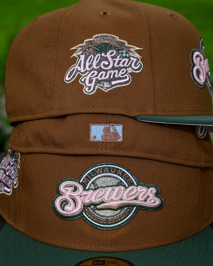 Milwaukee Brewers 2002 All Star Game Khaki/Dark Green 59Fifty New Era