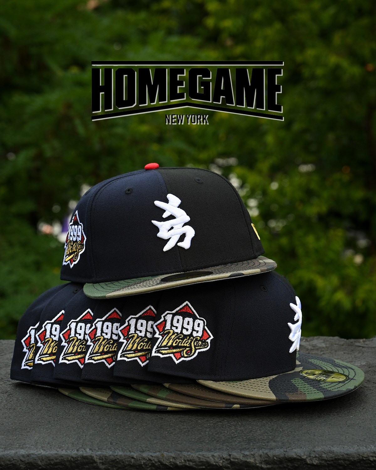 48 HOUR PRE-ORDER! New York Yankees Black/Navy/Camo 59Fifty New Era