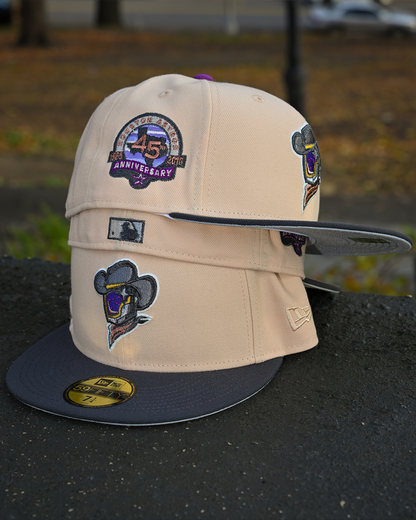 Sugar Land Space Cowboys 45th Anniversary Mango Mocha/Dark Graphite 59Fifty New Era