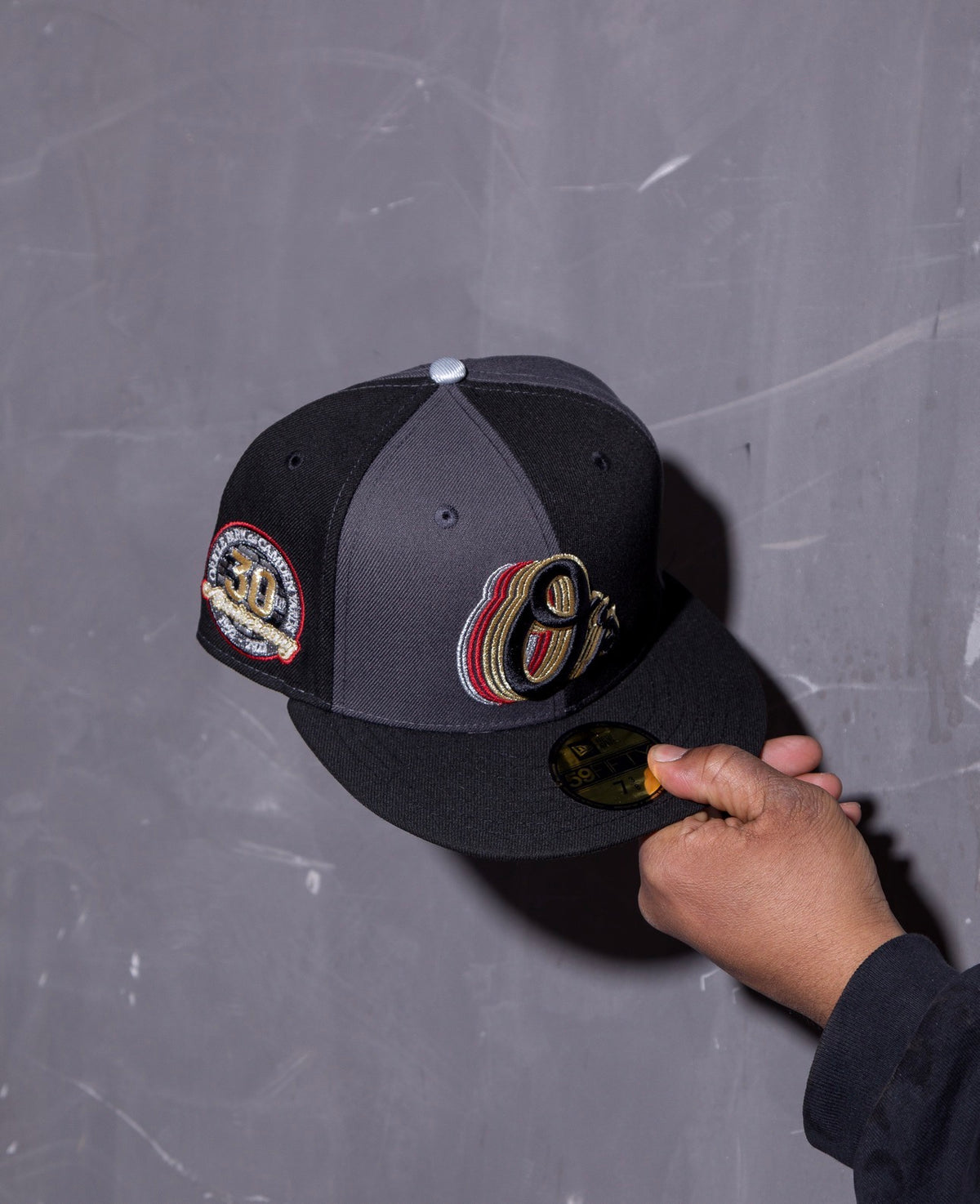 Restock! Baltimore Orioles 30th Anniversary Charcoal/Black/Black 59Fifty New Era