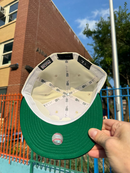 Brooklyn Dodgers Ebbets Field Chrome White Black 59Fifty New Era