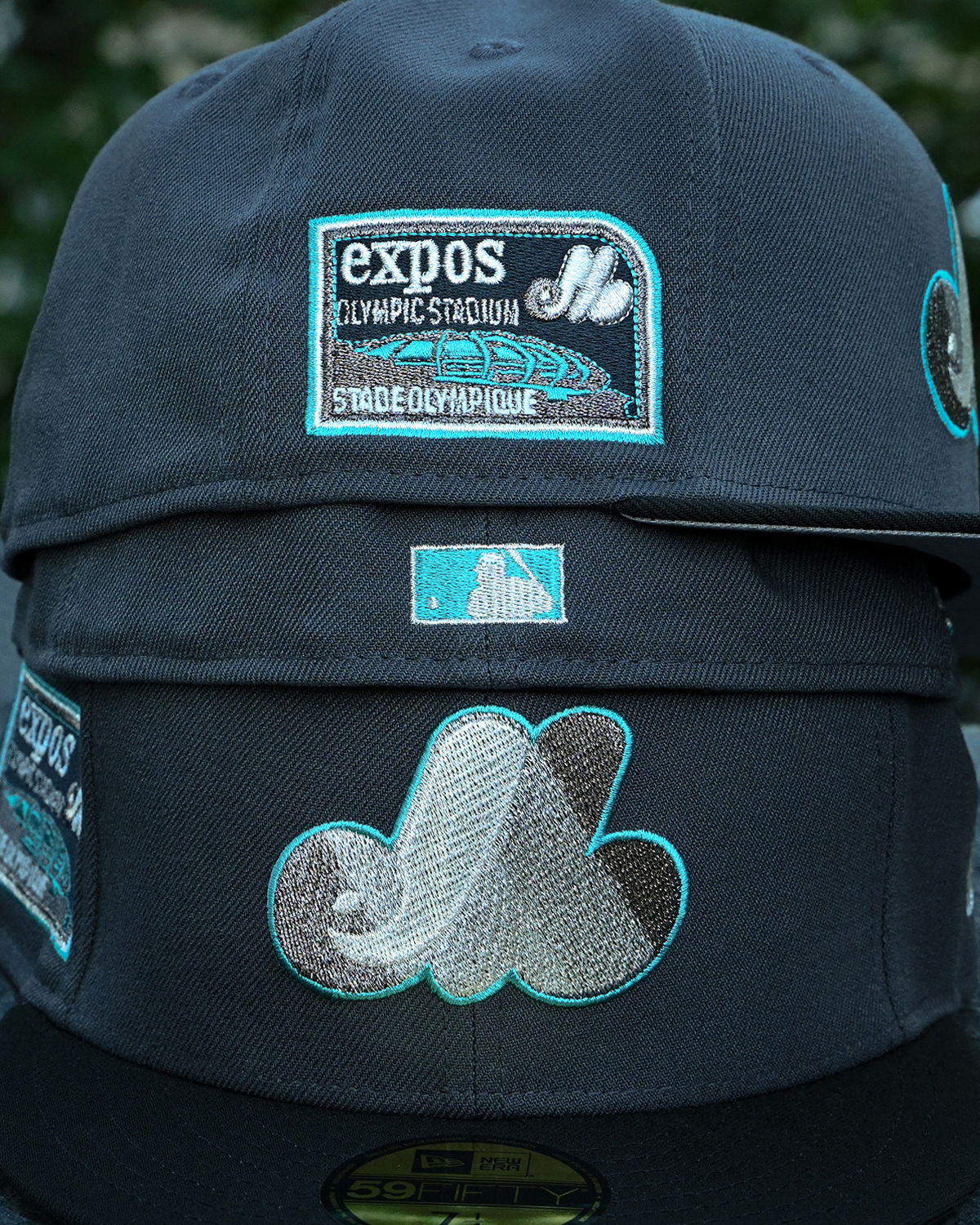 Montreal Expos Expos Olympic Stadium Graphite/Black 59Fifty New Era