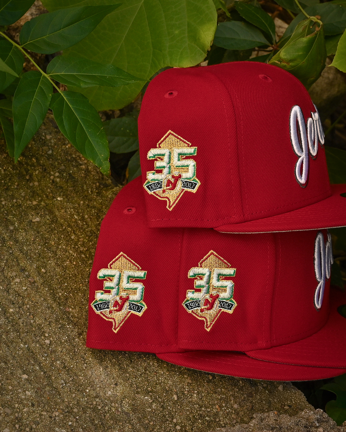 New Jersey Devils 35th Anniversary Red 59Fifty New Era