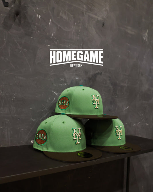 New York Mets SHEA Matcha Green/Walnut 59Fifty New Era