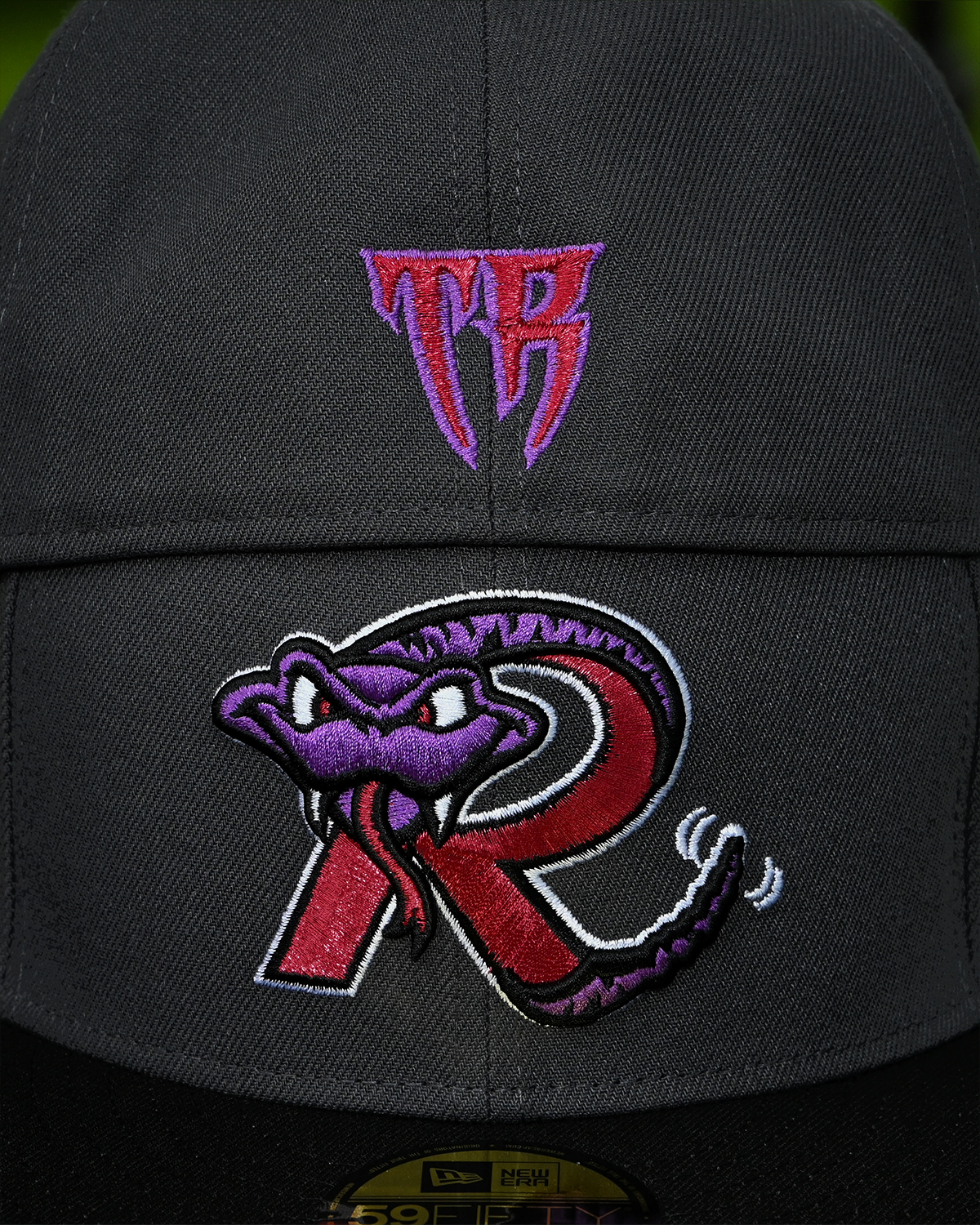 Wisconsin Timber Rattlers Dark Graphite/Black 59Fifty New Era