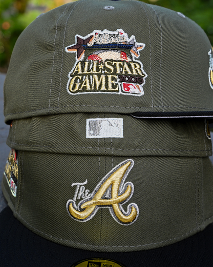 PRE-ORDER Atlanta Braves 2000 All Star Game Olive/Black 59Fifty New Era