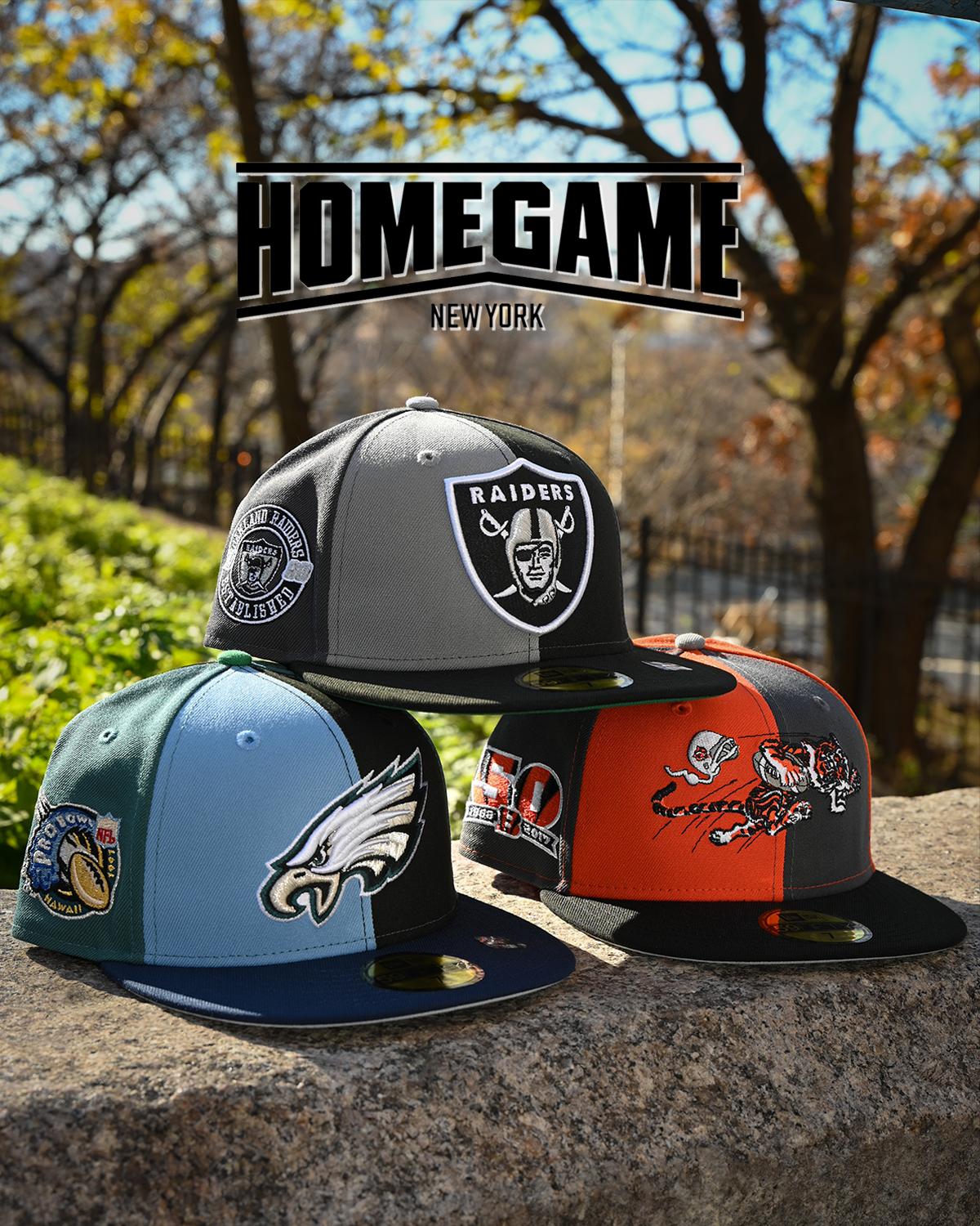 Oakland Raiders 1960 Storm Grey/Black 59Fifty New Era